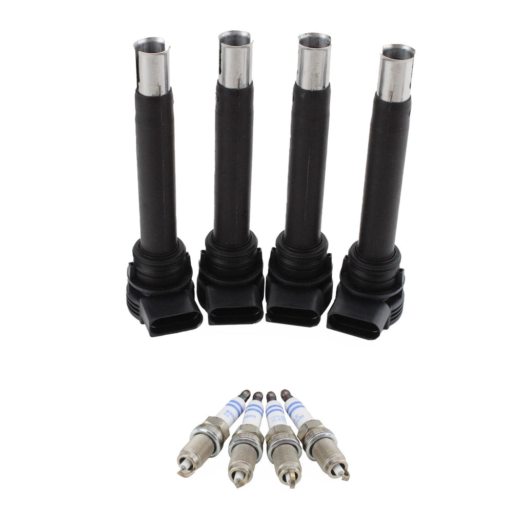 Set of 4 Ignition Coils for Audi A3 CC L4 (OE Fine Wire Double Platinum)