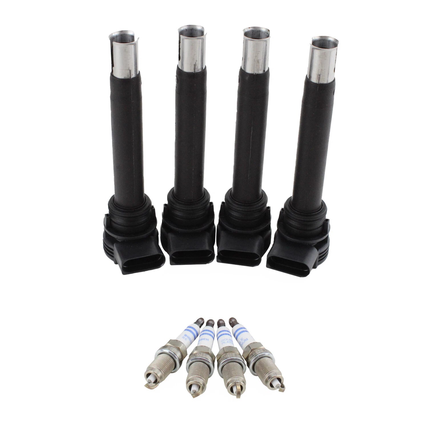 Set of 4 Ignition Coils for Audi A3 CC L4 (OE Fine Wire Double Platinum)
