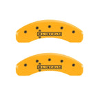 Caliper Covers Set of 4 Engraved Lincoln for Lincoln Navigator (2018–2024)