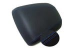 Vinyl Leather Console Armrest Cover for Hyundai Genesis Coupe (2010–2013) Blue Stitch