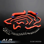 Red Silicone Radiator Hose for Subaru Impreza WRX/STI (2002–2006)