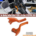 3 Finger Brake Clutch Levers Kit for Harley Softail Fat Boy S (2016)