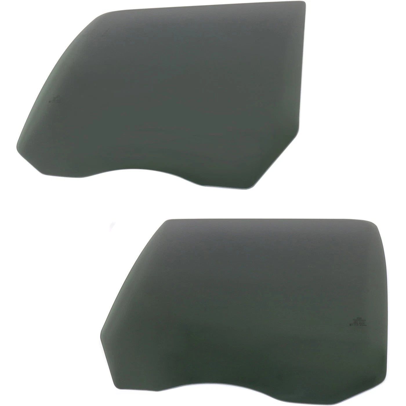 Set of 2 Rear Door Glasses for Ford F-150