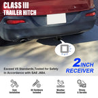 2 Inch Trailer Towing Hitch for Jeep Cherokee (2014-2018)