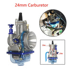 24mm Carburetor for Motorcycle ATV UTV (PWK24, 50-125cc)
