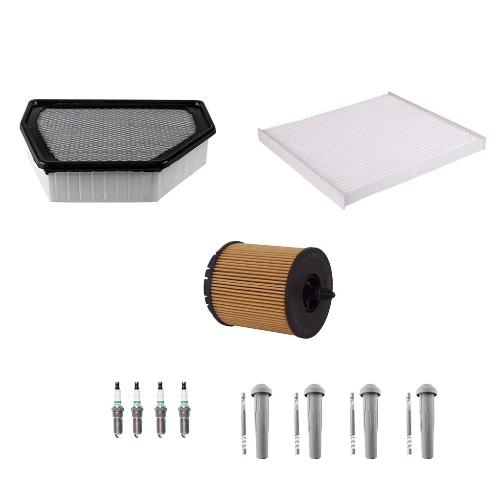 Denso Tune Up Kit 4 Spark Plugs & Boots for Escape Mariner Tribute (2001–2012)