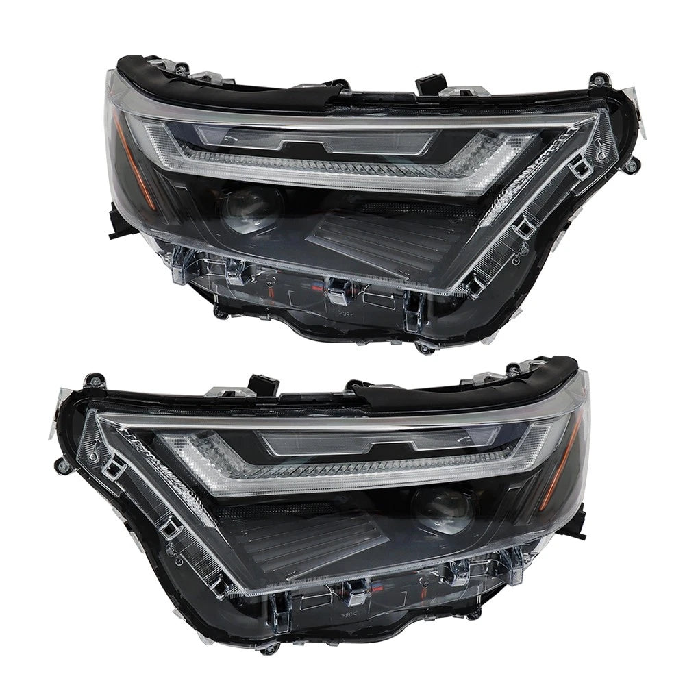 Headlight Assembly for Toyota RAV4 (2022â2023) Left+Right Side LED Clear