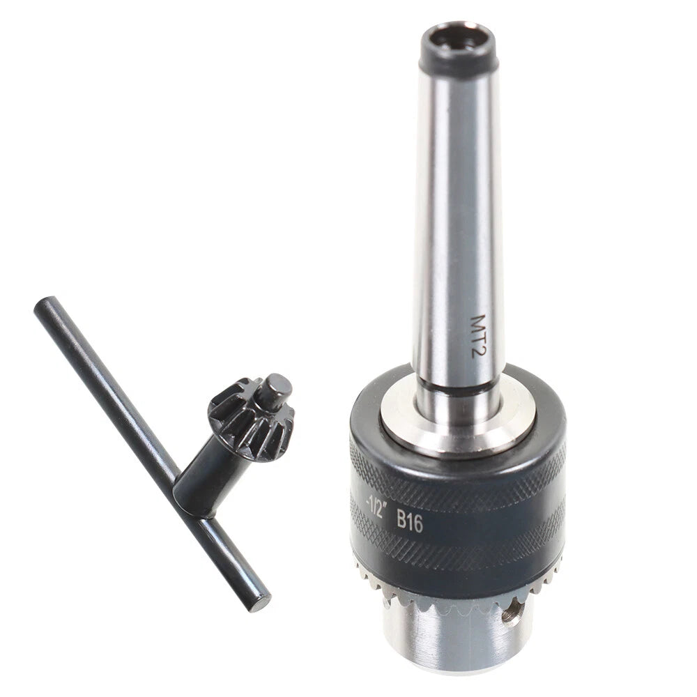 Drill Chuck Tool for Lathe MT2 (5/64'' to 1/2'')