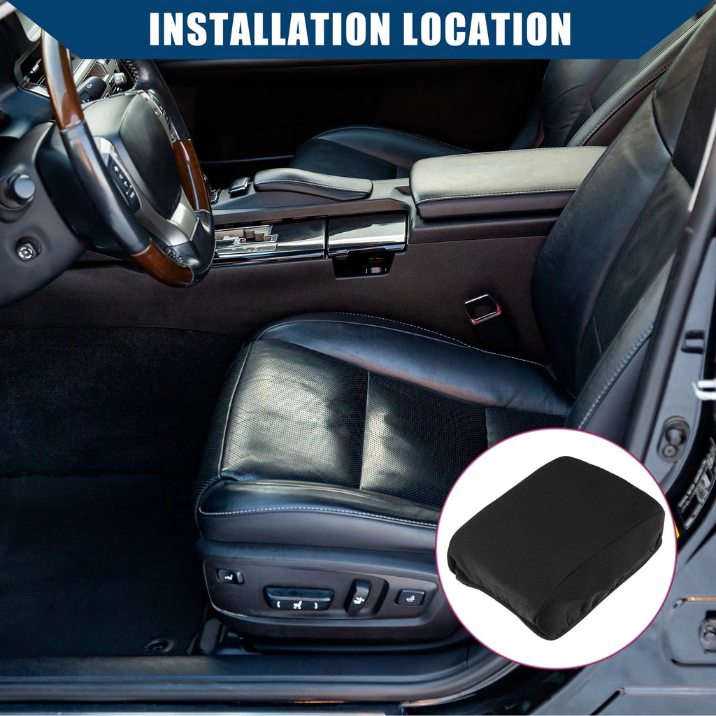 Center Console Armrest Cover for Honda CR-V (2012–2016) Neoprene Black