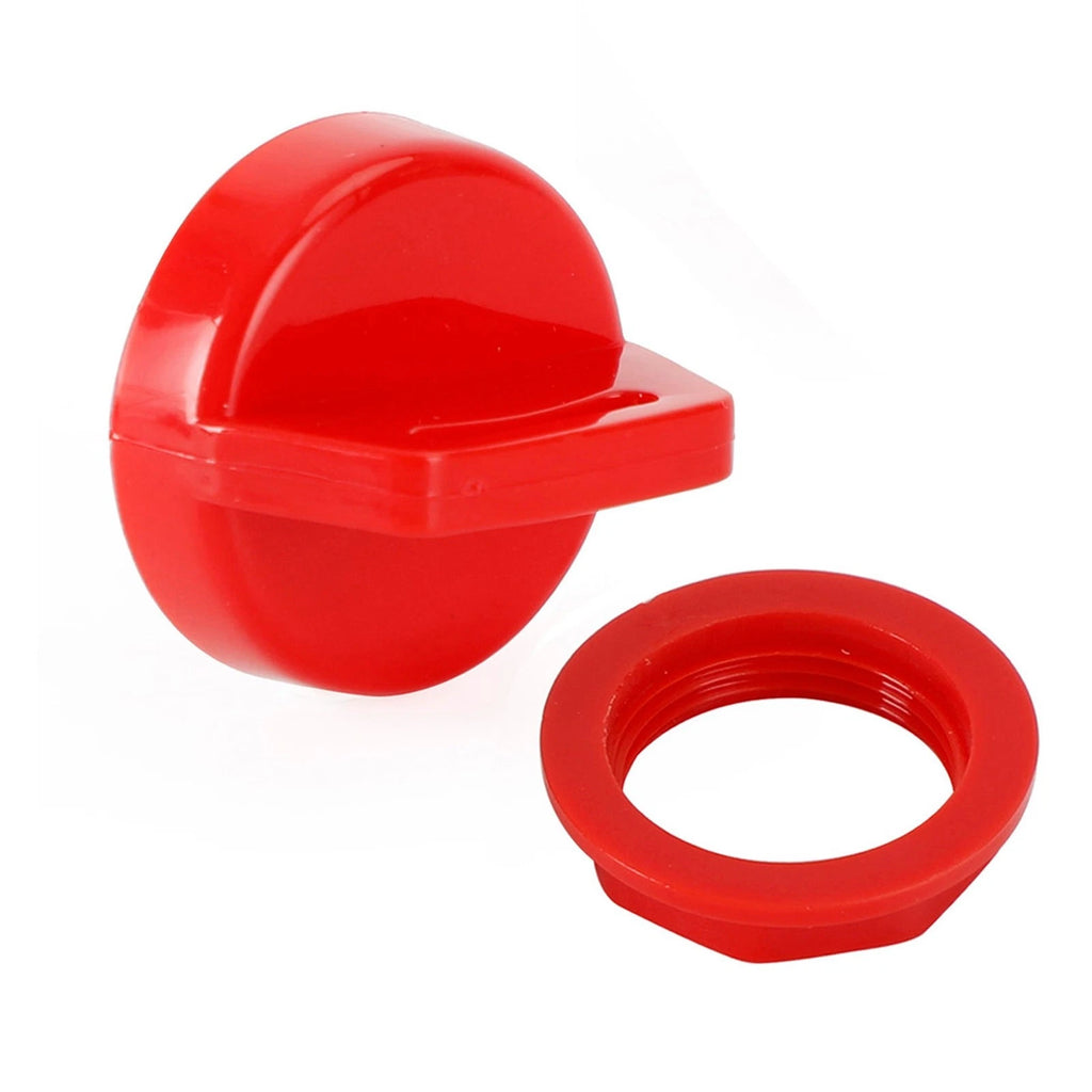 Red Ignition Key Cover with Nut for Polaris RZR XP 1000 900 800 Ranger Sportsman (2014–2021)