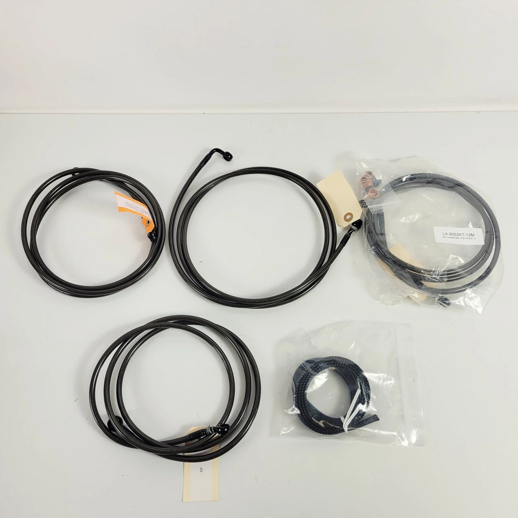LA Choppers Midnight Cable Kit for Harley Touring (2014–2015) - 12-14" Ape Hanger