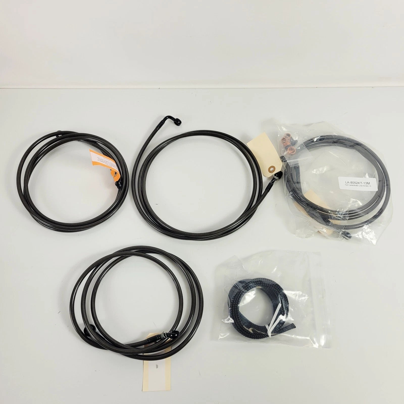 LA Choppers Midnight Cable Kit for Harley Touring (2014–2015) - 12-14" Ape Hanger