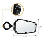 Rear View Side Mirrors with LED Lights for Polaris RZR