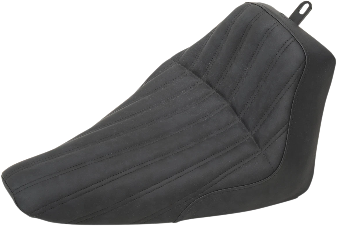 Saddlemen Knuckle Solo Seat Ribbed Black for FLS (2012–2017) 812-26-0023