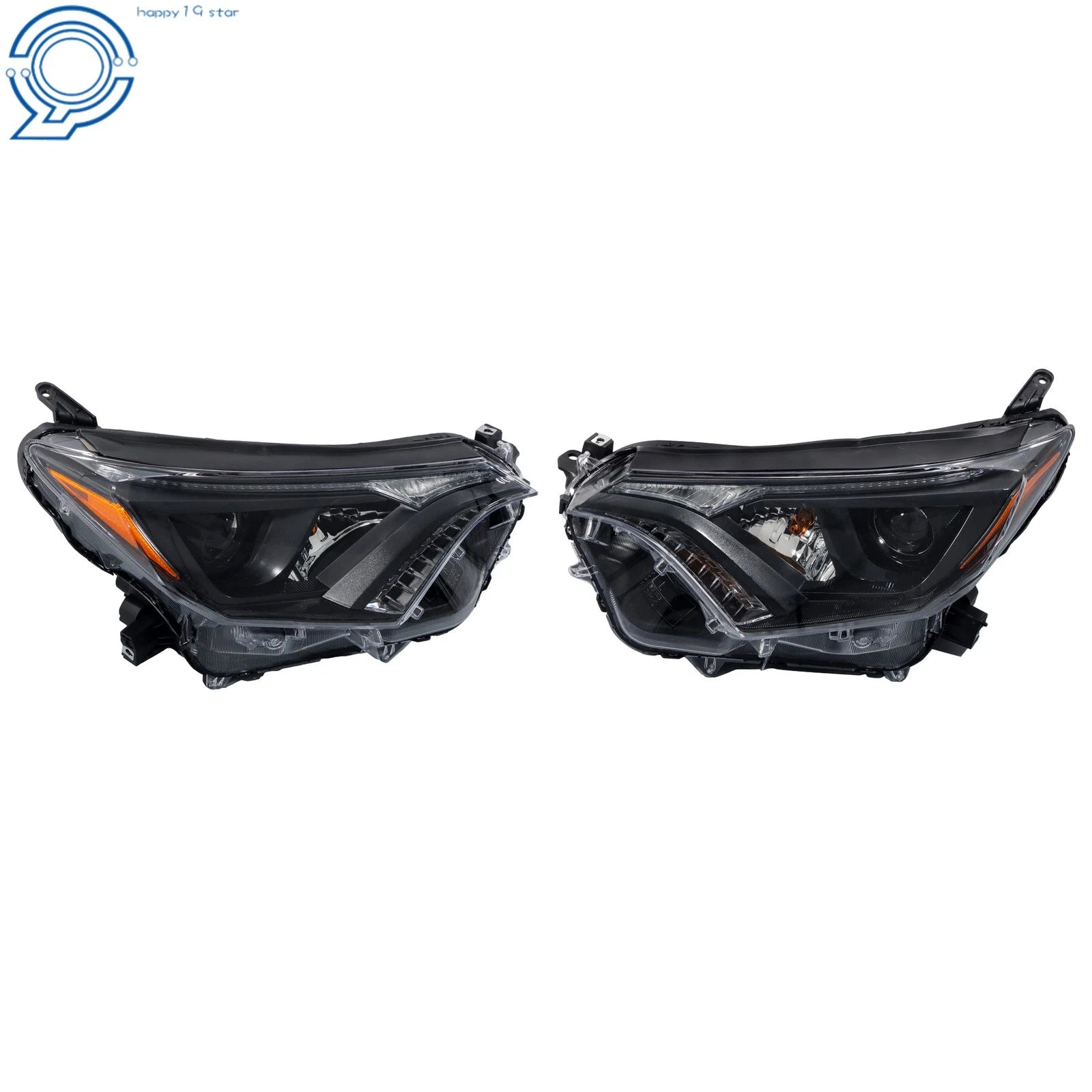 Halogen Headlight Set for Toyota RAV4 (2016-2018)