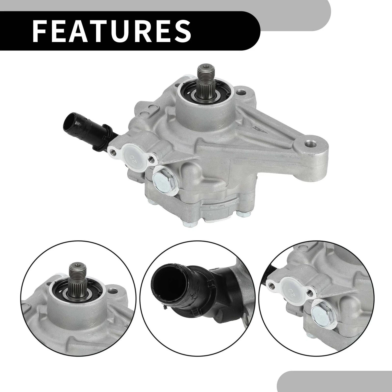 Power Steering Pump No. 56110-RN0-A54 for Honda Pilot 3.5L V6 (2012–2015)