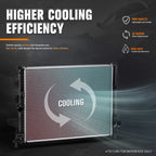 Aluminum Core Cooling Radiator DPI-13635 for Ford Focus (2016–2018)