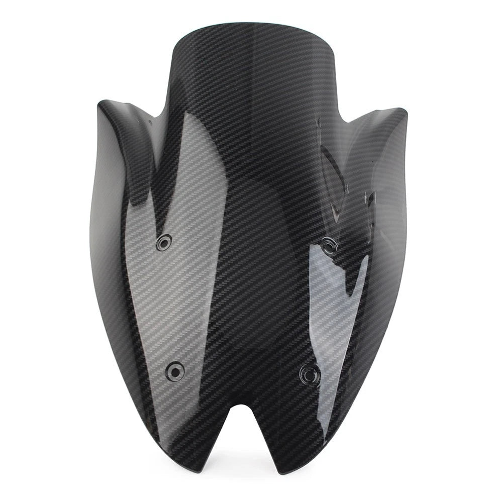 Windshield Windscreen Shield for Kawasaki Z1000 ABS (2010–2013) Carbon Fiber Black