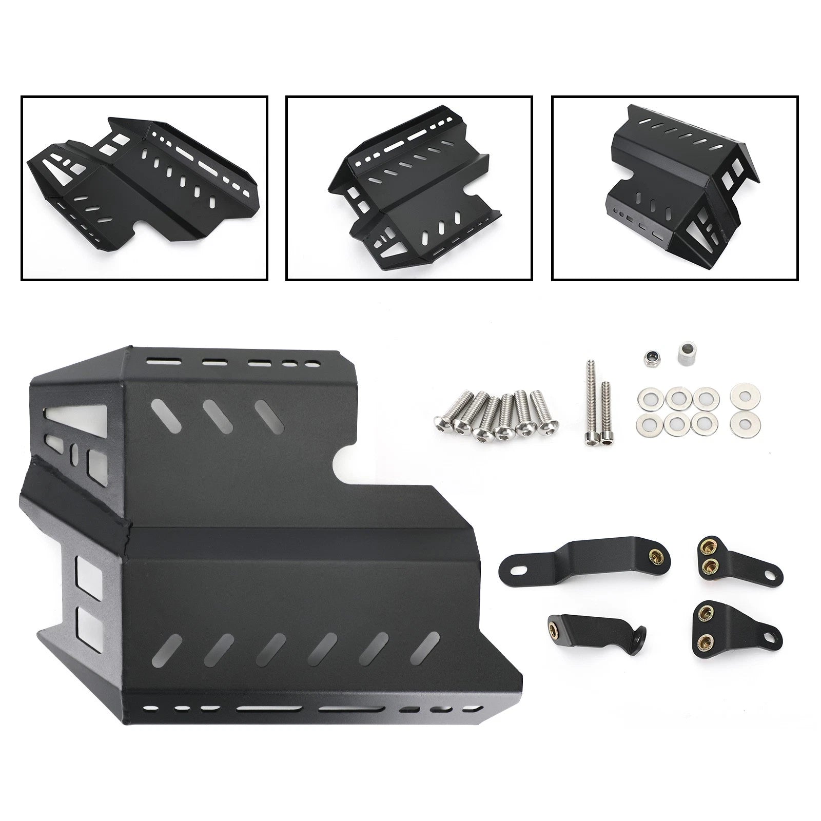 Engine Guard Skid Plate Aluminium 3mm for Honda CB400X CB500X (2019–2021)