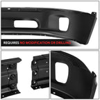 Front Bumper Face Bar for Ram 1500 Classic (2013–2023) Black w/o Sensor Holes
