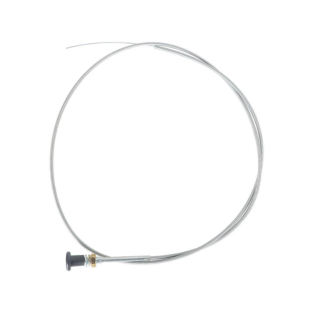 Set of 2 Rotary Push Pull Choke Cables 63" for Universal Applications