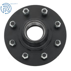 Set of 2 Idler Hub Kits for Trailer 8 Lug 6.5 Bolt #42 Square Spindle