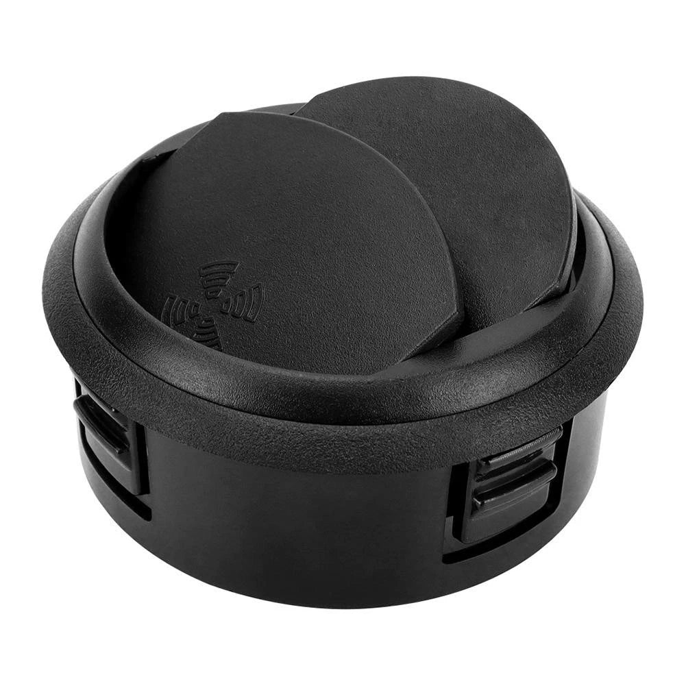 Black Round Air Vent for RV Cars Boats (Air Conditioning)