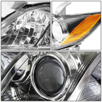 Chrome Amber Signal Projector Headlight for Toyota Camry (2007–2009)
