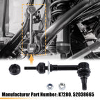 2X Front Sway Bar Links K7280 for Dodge Ram 1500 2500 3500 (1995–1999)