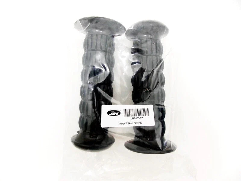 Black Hand Grip Set for Kawasaki KZ900B (1976) - Left & Right Pair
