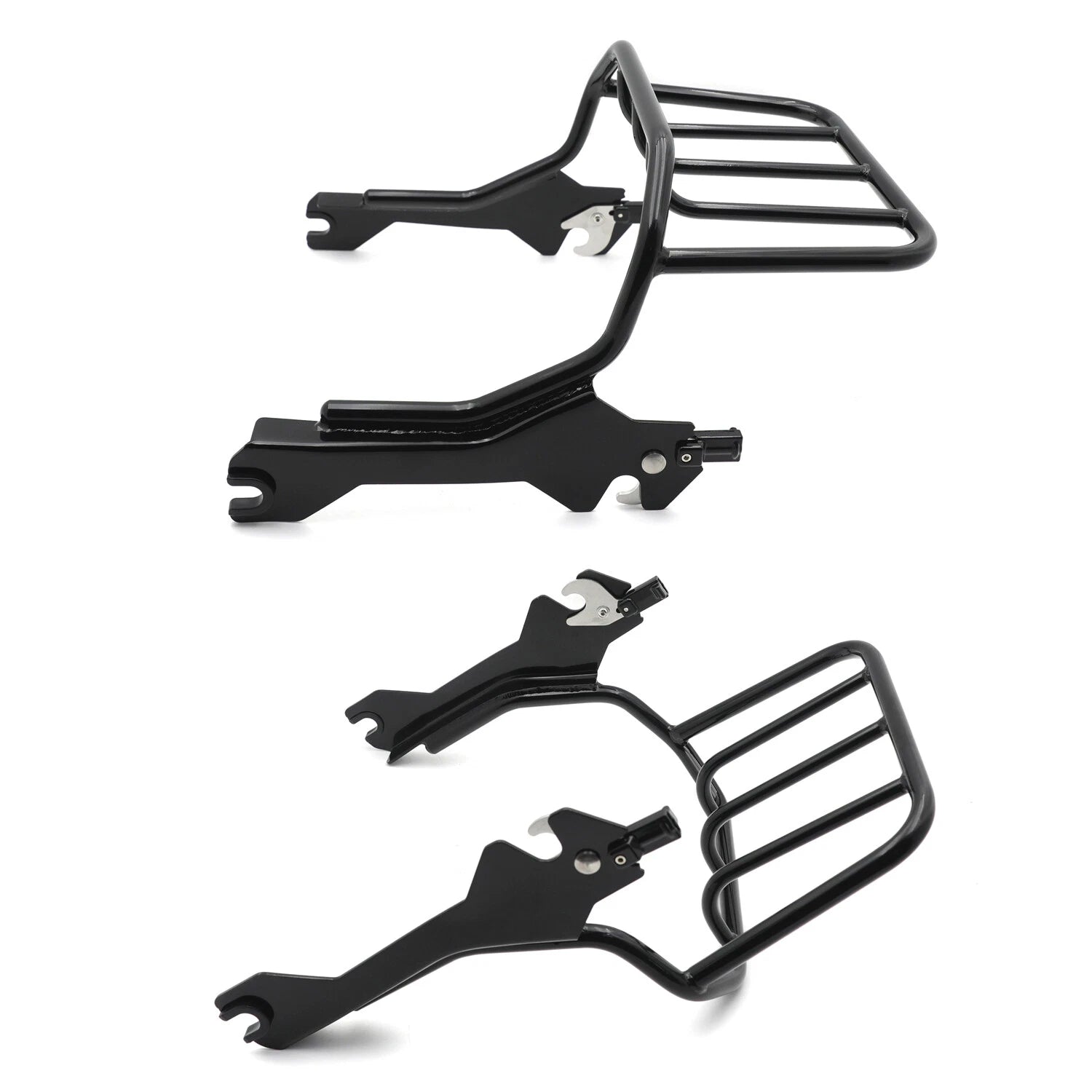 2-Up Luggage Rack for Harley Davidson FLFB, FLFBS, FXBR, RXBRS (2018–2023)