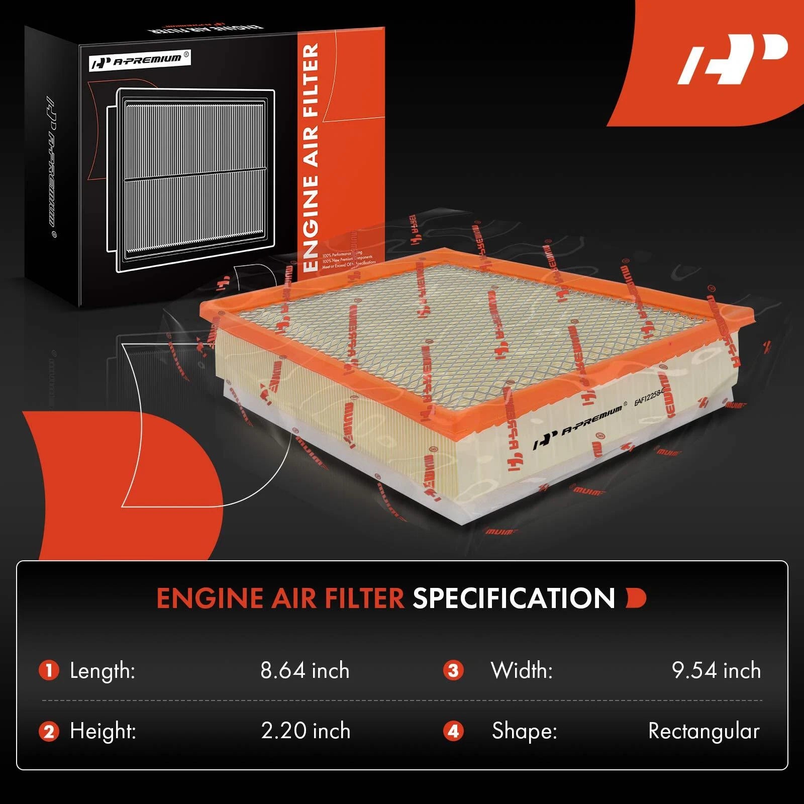 Engine & Activated Carbon Cabin Air Filter for Chevy Silverado 2500 HD (2007-2019)