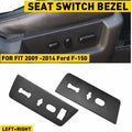 Set of 2 Seat Switch Housing Trim Bezels for Ford F-150 (2009–2014)