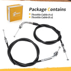 Throttle Cable A & B for Honda VTX1300C (2004–2009) 17910-MEM-670 17920-MEM-670