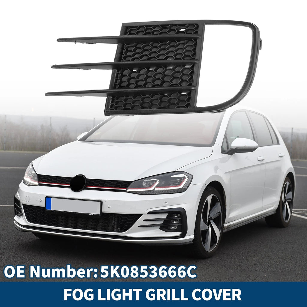 1pc Fog Light Grill for Volkswagen GTI (2010–2014) No. 5K0853666C