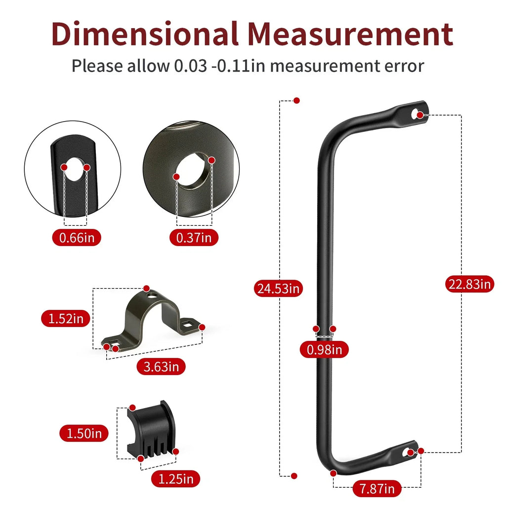 Rear Stabilizer Bar w/ Bushing Bracket for Polaris Sportsman (2011–2012)