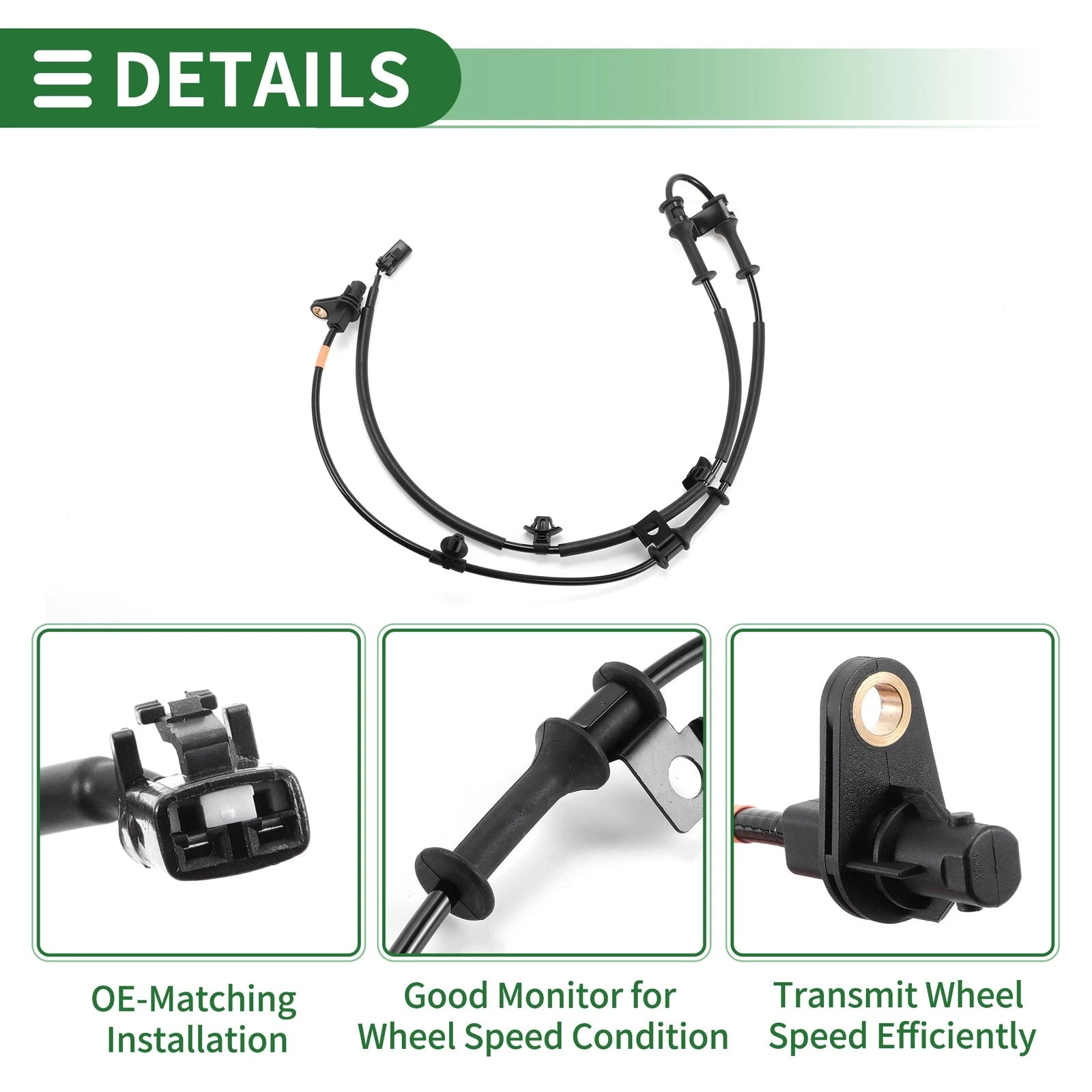 ABS Wheel Speed Sensor No. 598303X500 for Hyundai Elantra (2010–2011)