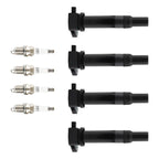Ignition Coils and Spark Plugs for Dodge Attitude Hyundai Accent Kia Rio (4) (2012–2017)