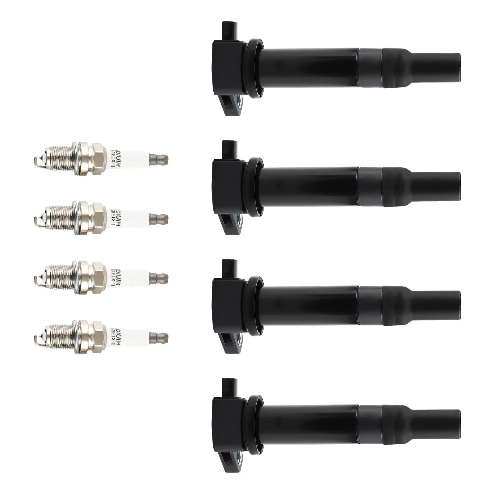 Ignition Coils and Spark Plugs for Dodge Attitude Hyundai Accent Kia Rio (4) (2012–2017)