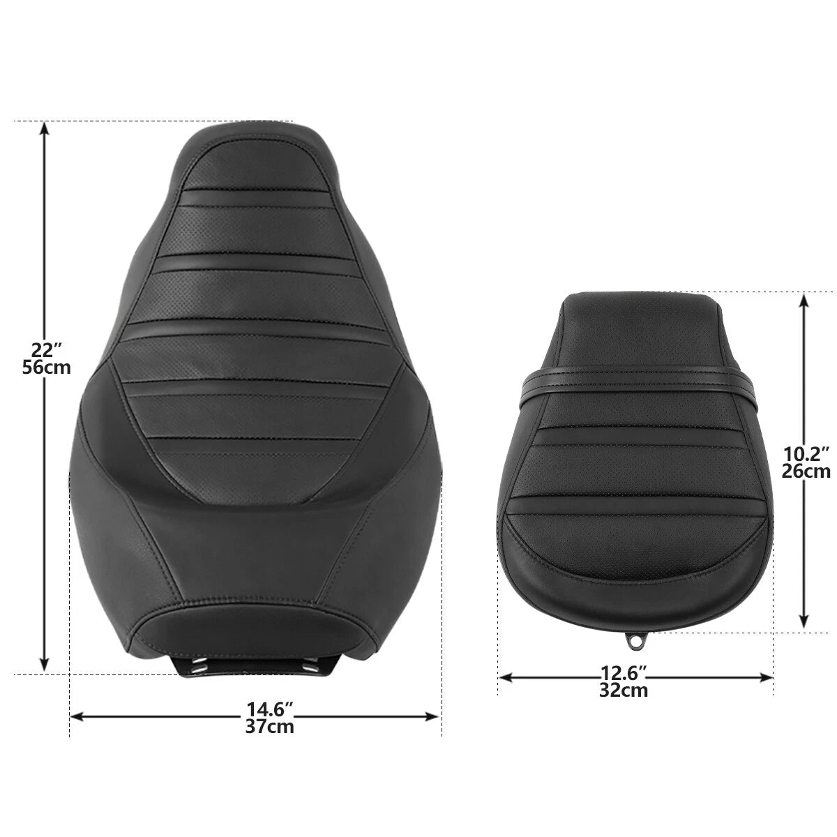 2X Up Seat for Harley Road King, Street, Electra Glide (2009–2023)