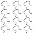Set of 12 Crank Retainer Door Handle Clips for Wind Horseshoe