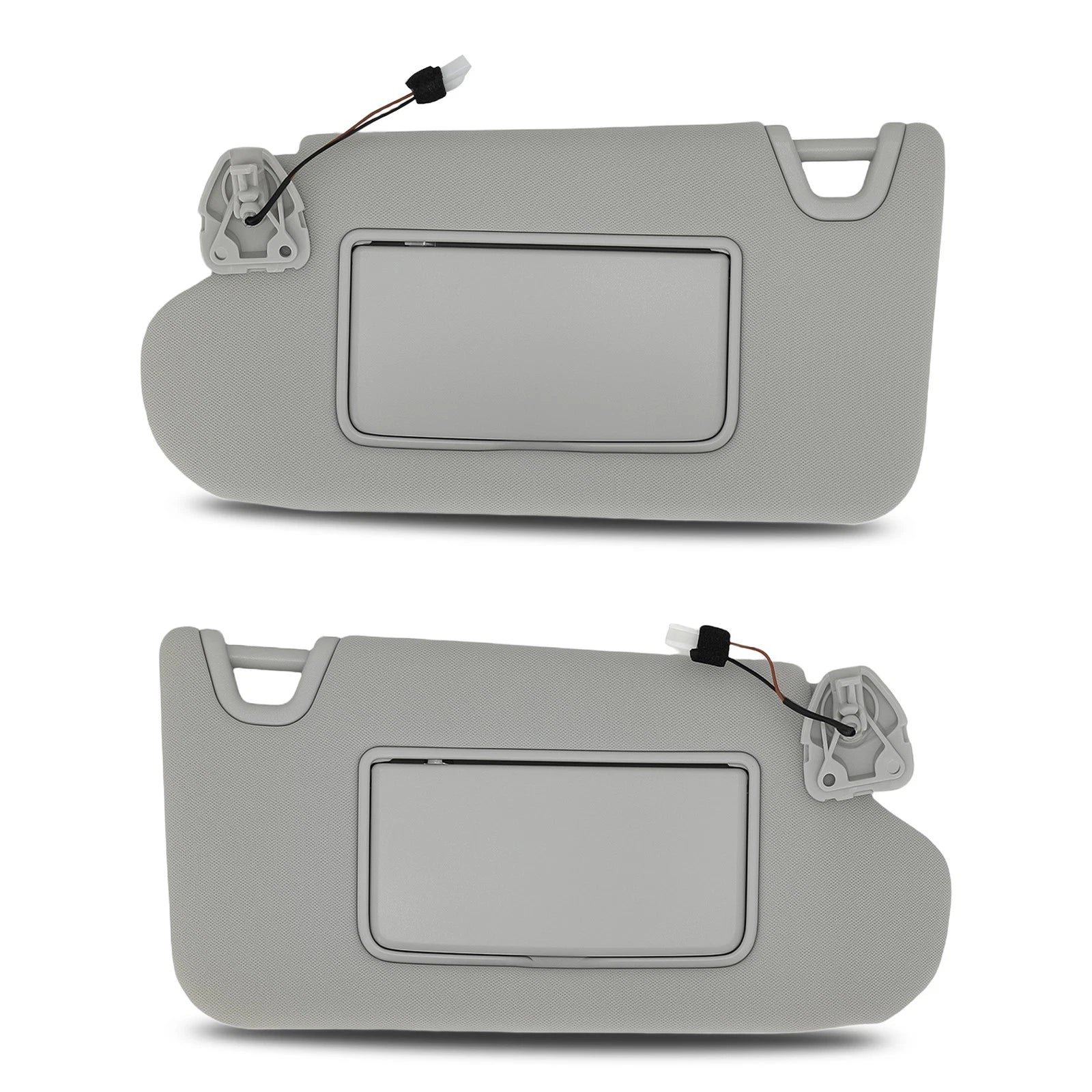 Beige Sun Visor Kit with Mirror for Nissan Altima (2013–2018) 96400-3TA2A