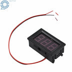 3X Blue LED Voltage Meter for Motorcycle (DC 4.5-30V)