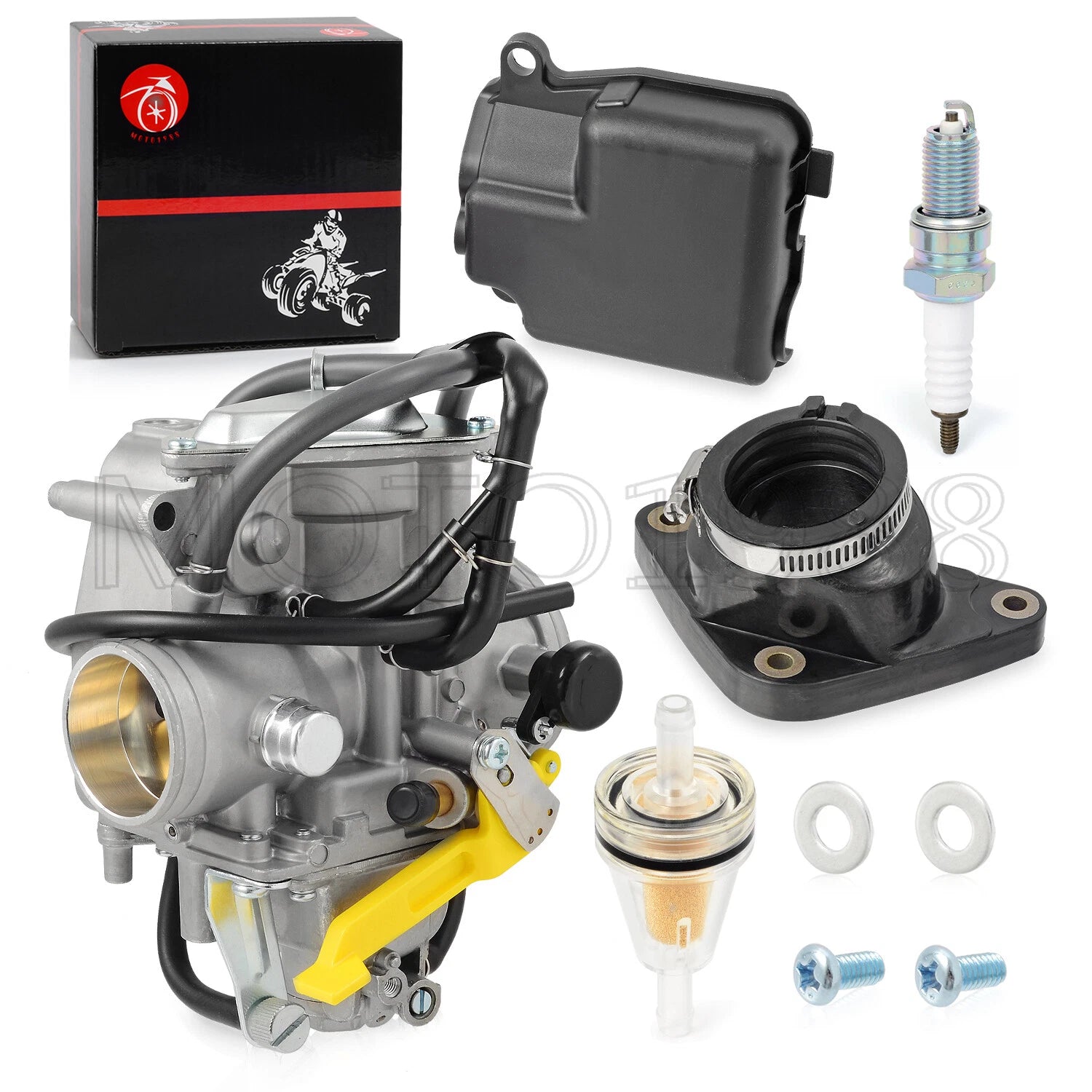 Carburetor & Intake Manifold Boot for Honda TRX400EX TRX400X (1999–2014)