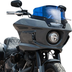 Klock Werks Kolor Flare Sport Windshield 6" Blue for FXLRST (2018–2023)