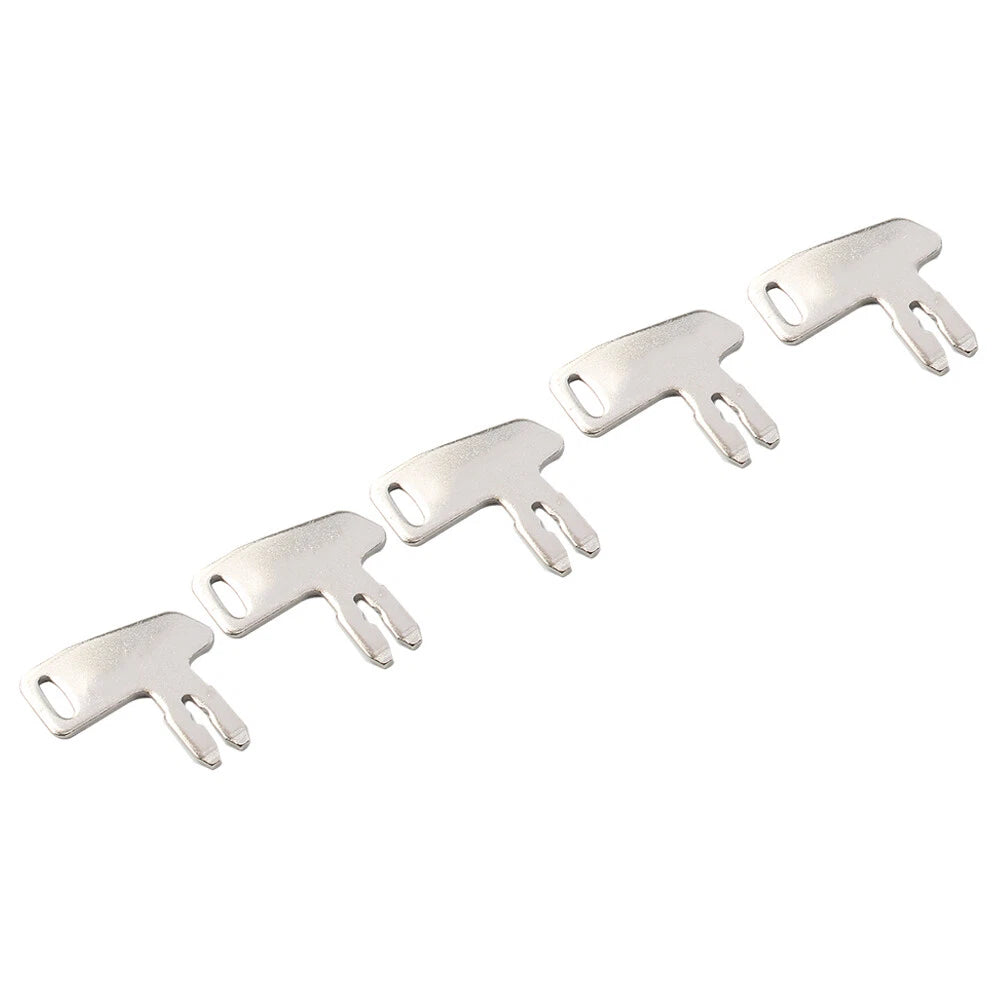 5PCS Battery Disconnect Key for Komatsu Heavy Equipment (K2C166)