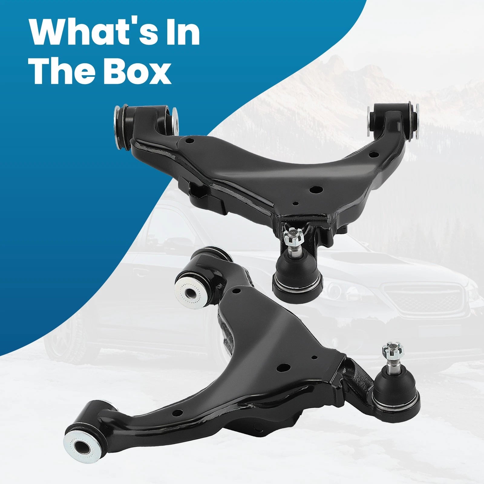 Front Lower Control Arms w/ Ball Joints for Toyota Tacoma (2005–2015)