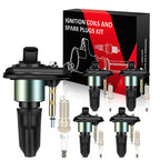 Ignition Coils & Spark Plugs for Chevy Colorado Trailblazer GMC Canyon Envoy (2004–2012)