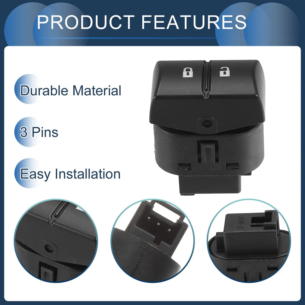 Door Lock Switch for Chevrolet Cobalt (2005–2010) No. 15777129