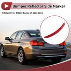 Rear Left Bumper Reflector No. 63147315165 for BMW 3 Series GT (2013–2016)